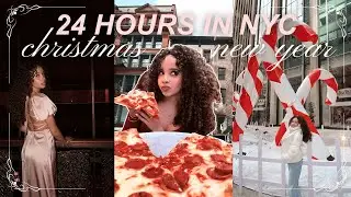 ENDING THE YEAR IN NYC 🗽✨ 24 hours in my favorite city!!