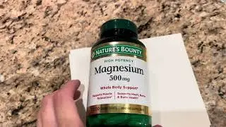 Review Nature's Bounty Magnesium