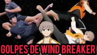 GOLPES DE LUTA DO CHOJI DE WIND BREAKER