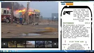 New Jersey Seaside Park Boardwalk Fire HOAX (controlled fire Operation) Insurance scam