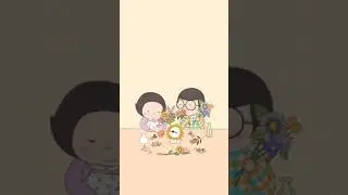 Okcheori Flower arrangement Animated