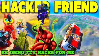 Teamup with H@ck*r - asking to FLY the car || Full fun with good H@CK**R