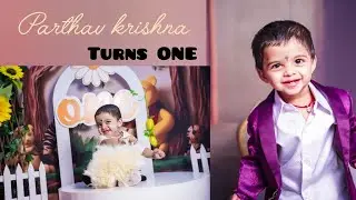 PARTHAV KRISHNA first birthday shoot | Pre birthday shoot | Cinematic video shoot | Telugu song