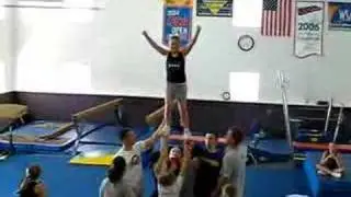 8 yr old attends first ever stunt camp