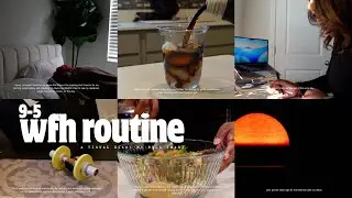 A REALISTIC Work From Home Routine for the 9-5 Girls | Nyla Imani
