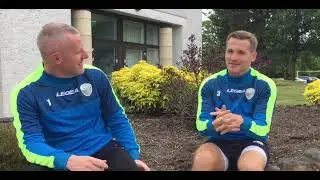 The last time we played Northern Ireland opposition, with Paul Harrison and Chris Marriott