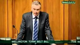 Wellington Town Belt Bill - First reading - Part 2