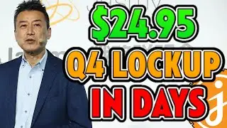 JASMY $24.95 AS Q4 LOCKUP IN DAYS!!