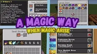 A Magic Way ⚡️ (PART 2) - Best Magic Mod Addon On MCPE 1.21+ | Zao