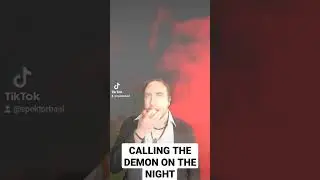 Calling the Demon of the night #goetia #occult #lesserkeyofsoloman #beelzebubh