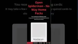 SPIDERMAN NO WAY HOME NFT OPENING!!