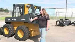 John Deere 324G Compact Track Loader Daily Inspection Tips