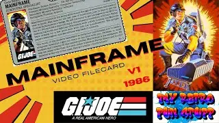 GI Joe Mainframe V1 1986 Video Filecard