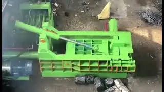 Waste metal scrap metal compactor baler balling press machine scrap metal balers price
