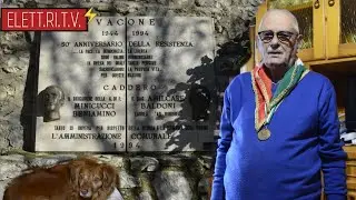 Renzo Ricci partigiano racconta a Vacone il rastrellamento nazifascista Osterei - Anpi prov. Rieti