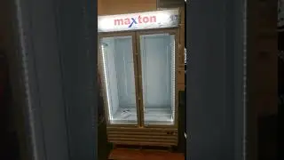 Beverage Display Dynamic Cooling 2 Door Commercial Refrigerator for Drink