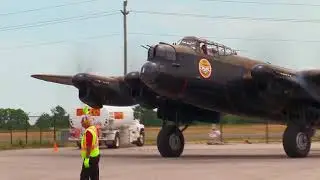 Avro Lancaster FM213 Flight At Flyfest 2018