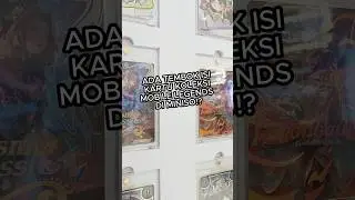 Penuh Sama Kartu Koleksi Mobile Legends Kayou! Tembok Miniso Ini Isinya Kartu Kayou Semua?