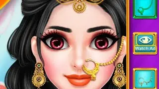 Indian royal wedding doll makeup||Android gameplay||girl games|@StylishGamerr  ||new game 2022