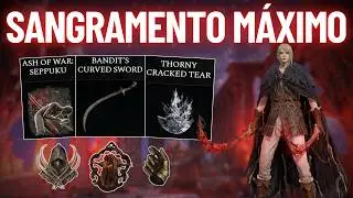 Elden Ring com a MELHOR build de SANGRAMENTO