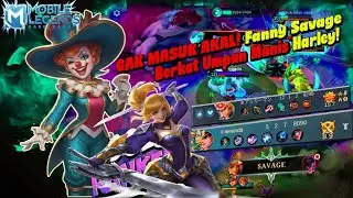HARLEY & FANNY MOMENTS: Duo Fast Hand yang Bikin Mental Musuh Break! #fanymoment #harleymlbb #mlbb