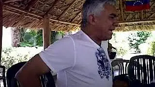 Gailabi Jimenez Ensayando con Reynaldo Armas para Grabar. Tema ''El Morrocoyero''
