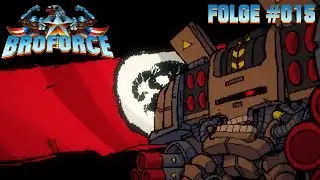 Broforce 🦅💥 [PS4] Coop #015 - Terrorbot