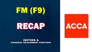 РАЗДЕЛ A | Экспресс-ОБЗОР 2024 | Функции финансового управления | ВСЕГО ЗА 18 МИНУТ