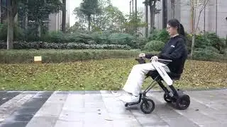 H7 Power Chair Review: The 35lb Folding Marvel That Goes 15 Miles! #scooter #elderly #driving