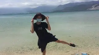 Бухта острова Бинь Ба, Нячанг, Вьетнам. Binh Ba island bay, Nha Trang, Vietnam