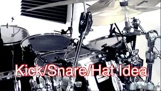 Kick/Snare/Hat Idea Using 6-Stroke Rolls