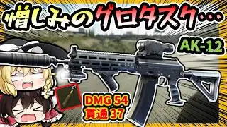 「EFT」芋るしかない地獄「テストドライブ3」！大勢の憎しみをAK-12で受け止める！！「タルコフゆっくり実況」