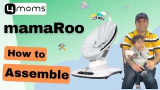 4moms mamaRoo Baby Swing: Assembly & Unboxing  [Step by Step]
