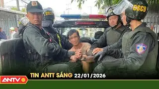 Tin tức an ninh trật tự nóng, thời sự Việt Nam mới nhất 24h sáng 22/1| ANTV