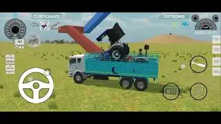 New truck me tow trector ki load kiya #viral#trector#video swaraj and Eicher old... 🔥🔥🚜