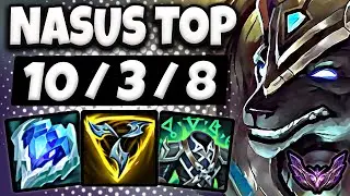 Nasus vs Gwen [ TOP ] Korea Master 664 LP | Patch 26.2