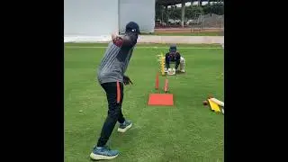 Wicket Keeping Drill | Katchet Board & Fusion Stump for Reaction & Deviation Training 🧤🔥#shorts