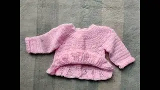 Jenny Pink Cardigan Girls Designer Clothing handmade and created with care by SerendipityGDDs