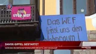 DAVOS GIPFEL GESTARTET