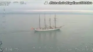 As&iacute; recibe la Armada de Chile al Buque Escuela Juan Sebasti&aacute;n De Elcano &iexcl;Viva Chile, viva Espa&ntilde;a!