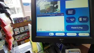 NCR Self Checkout Machine @ Whsmith - Teddington - West London.