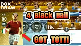 Got TOTTI From LEGENDS: Italian Clubs Box Draw | PES 2019 MOBILE