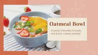 True Elements Whole Oatmeal Bowl