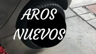 LE REGALE NUEVOS AROS AL COCHE DE MI PAPA!!! TUNEANDO EL PICANTO !!!