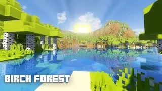Minecraft Birch Forest Ambience w/ C418, Aaron Cheroff, Lena Raine Music