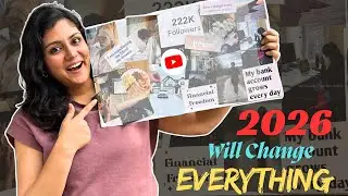 Let&rsquo;s Make 2026 Powerful✨Making A Vision Board From Scratch #swatiscozynest #visionboard #viral #yt 