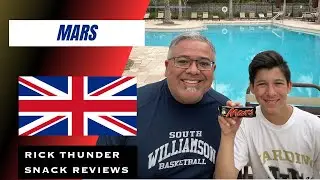Americans Try British Mars Bar | 🇬🇧 Snack Review