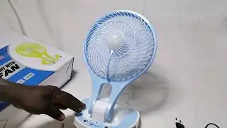 Mini ventilateur Rechargeable JR-5580