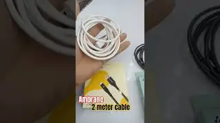 Ambrane 2 meter data cable @AjayTecnoadvise
