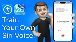 How to Create Your Own Personal Voice on iPhone (iOS 26)